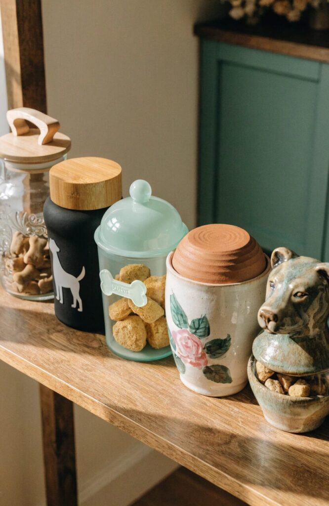 Dog treat jar ideas