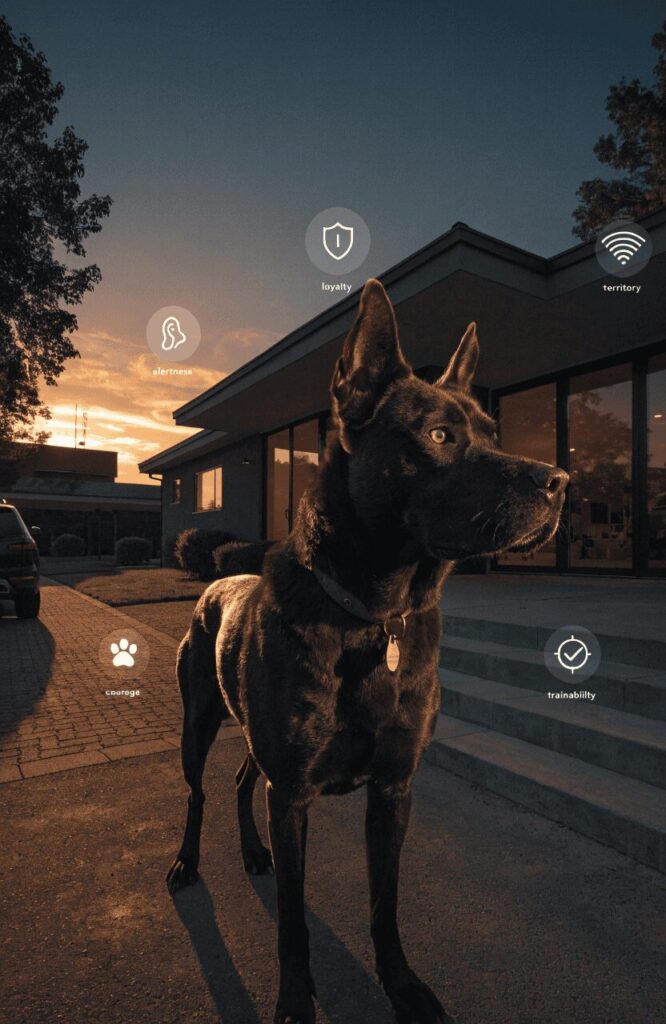 key traits that make a dog good for home security