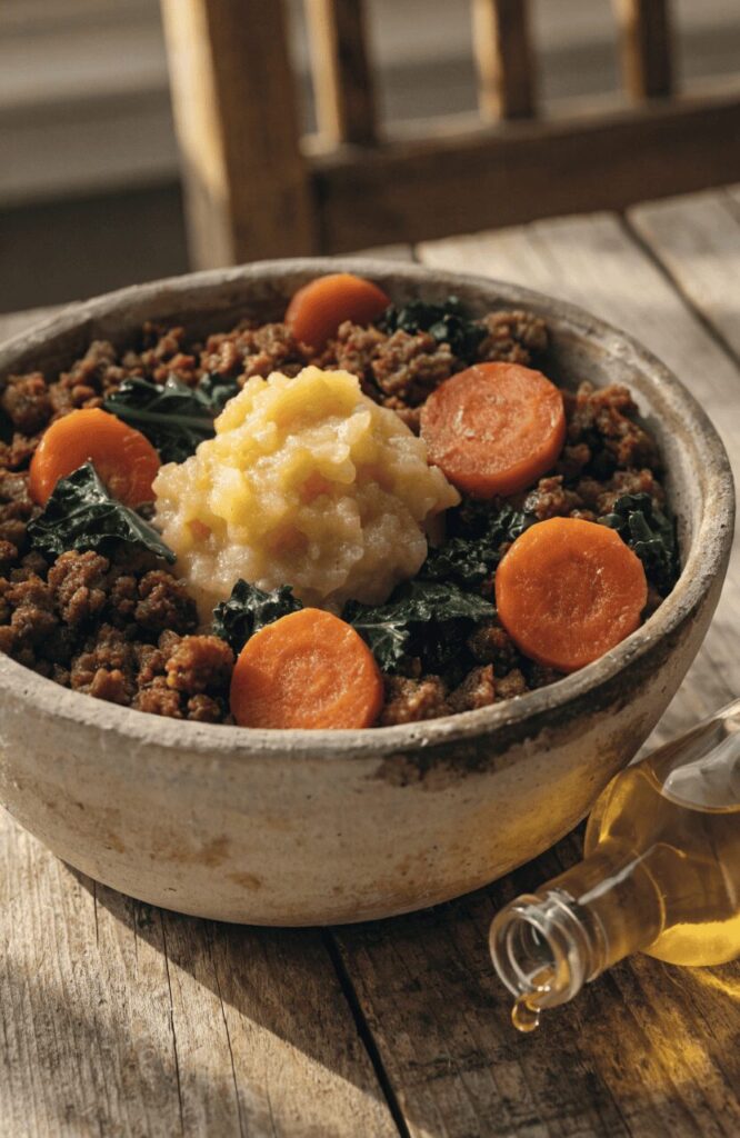 lamb carrot anti-inflammatory homemade grain free dog food
