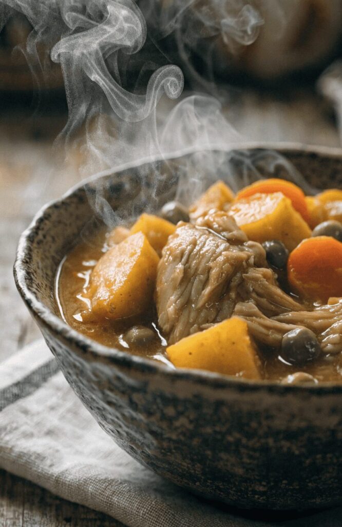 crockpot chicken sweet potato stew for senior dogs