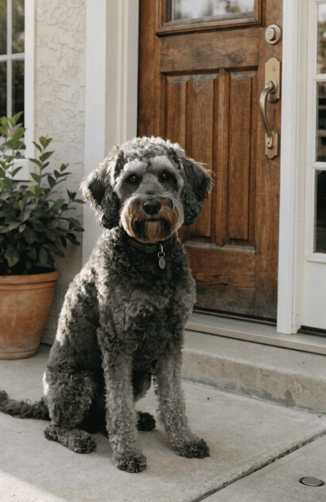 schnoodle intelligent watchdog poodle mix breed