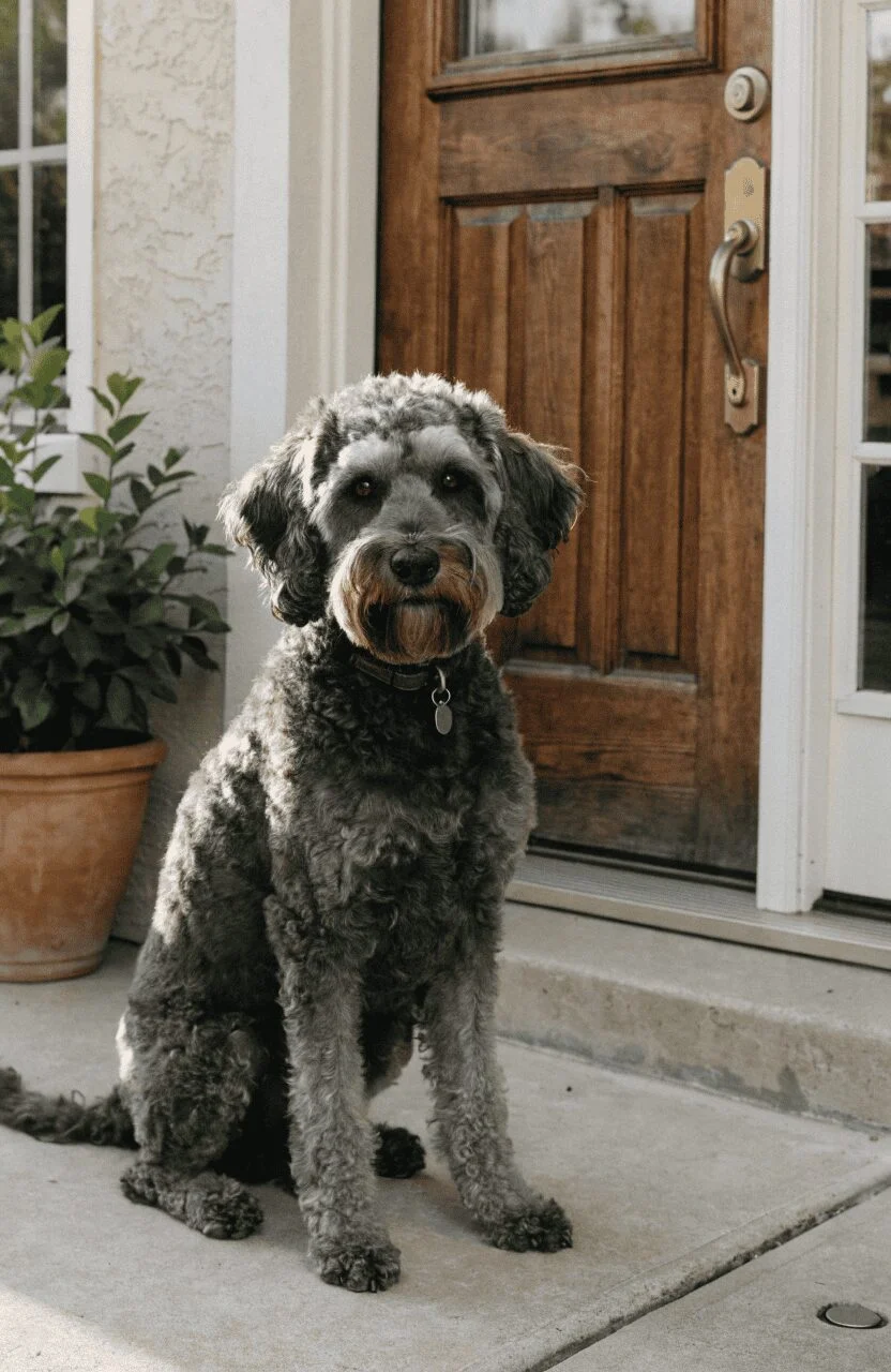 schnoodle intelligent watchdog poodle mix breed