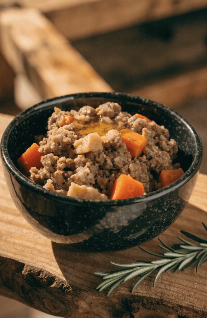 venison carrot anti-itch homemade dog food recipe