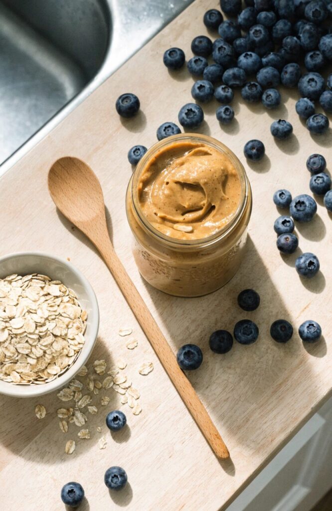 blueberry peanut butter dog chews ingredients blueberries and peanut butter