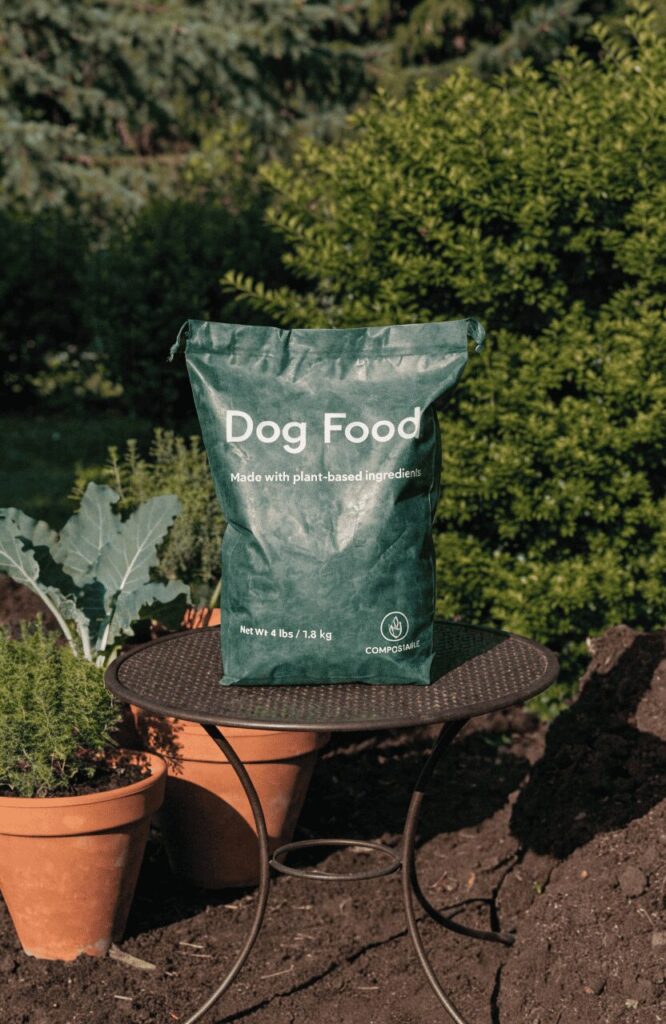 eco friendly dog food packaging
