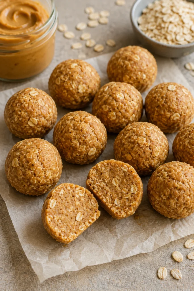 homemade no-bake protein balls for dogs, high protein treat