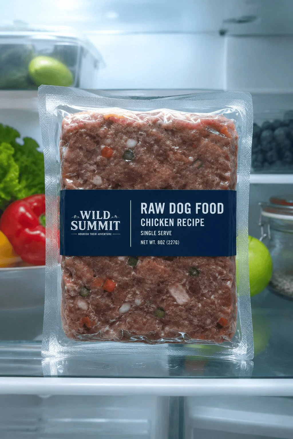 vacuum sealed dog food packaging