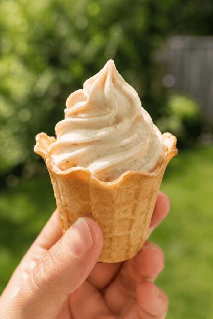 soft serve style dog ice cream recipe