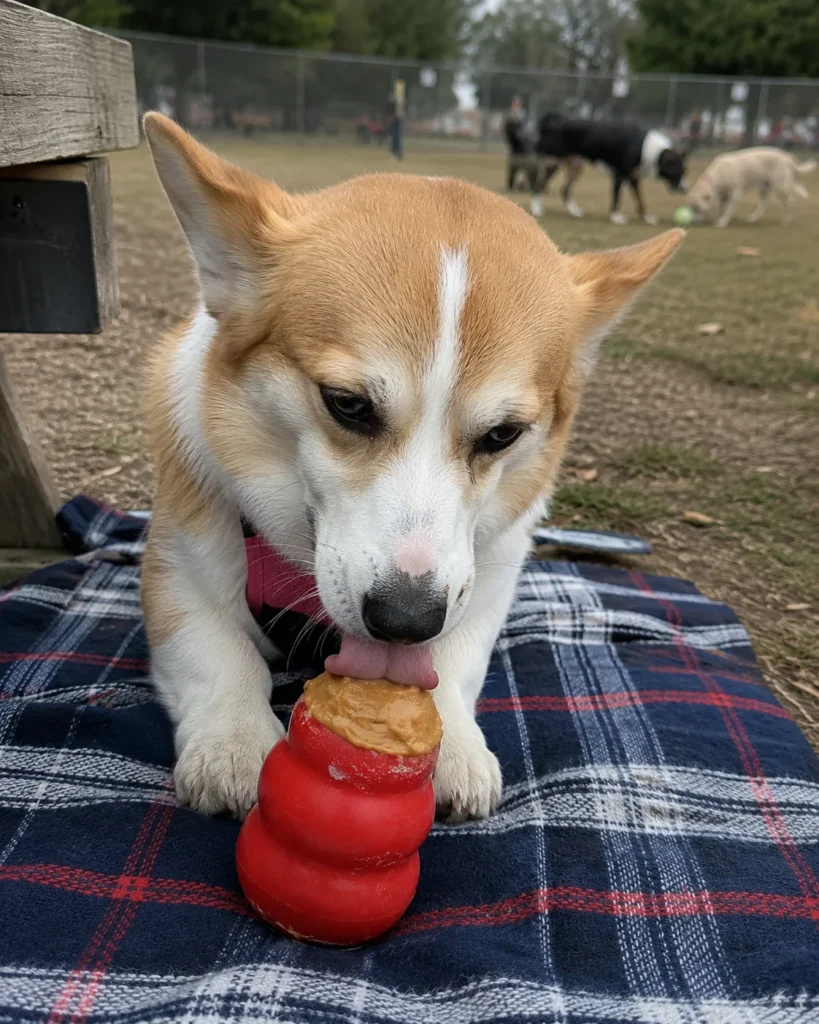 Frozen Kong recipes for dogs peanut butter banana park