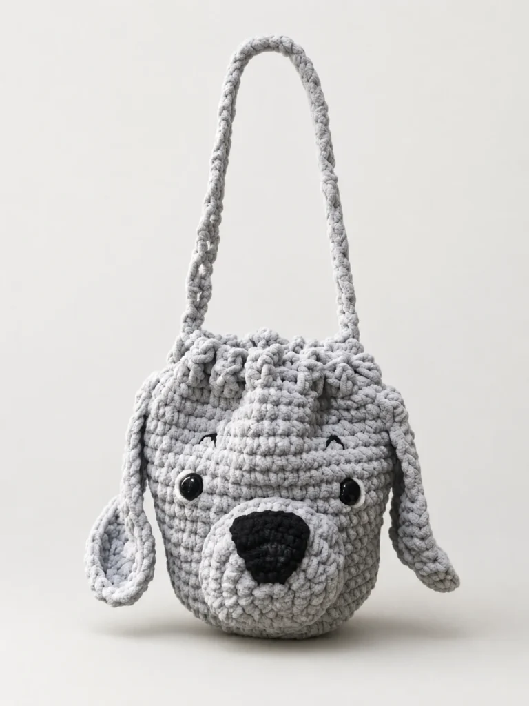 Dog Treat Bag Crochet tutorial