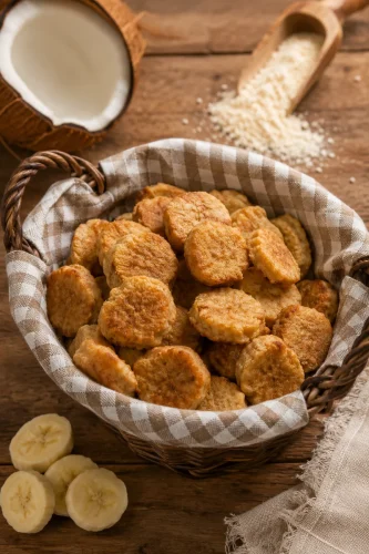 grain free banana treats recipe with coconut flour