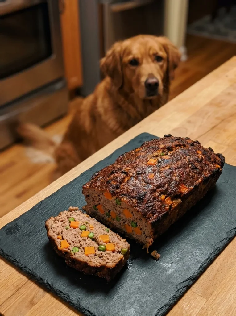 Whole turkey beef blend meatloaf for dogs recipe