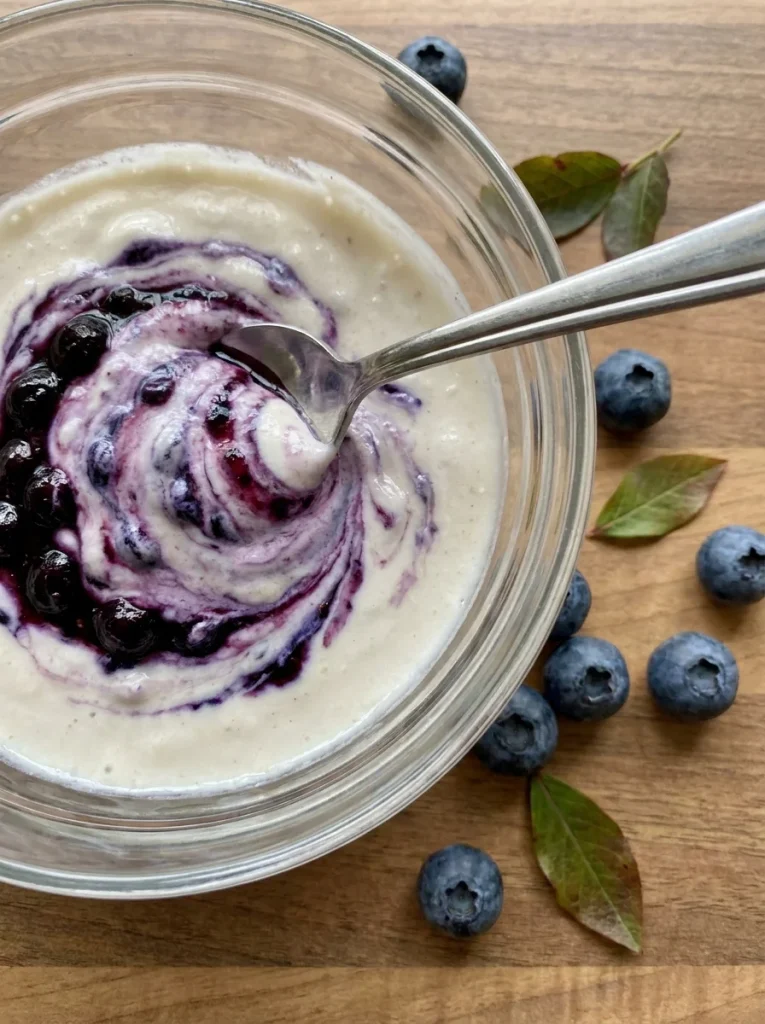 blueberry coconut yogurt dog treat flavor