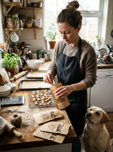 How to start a dog treat business at home step by step