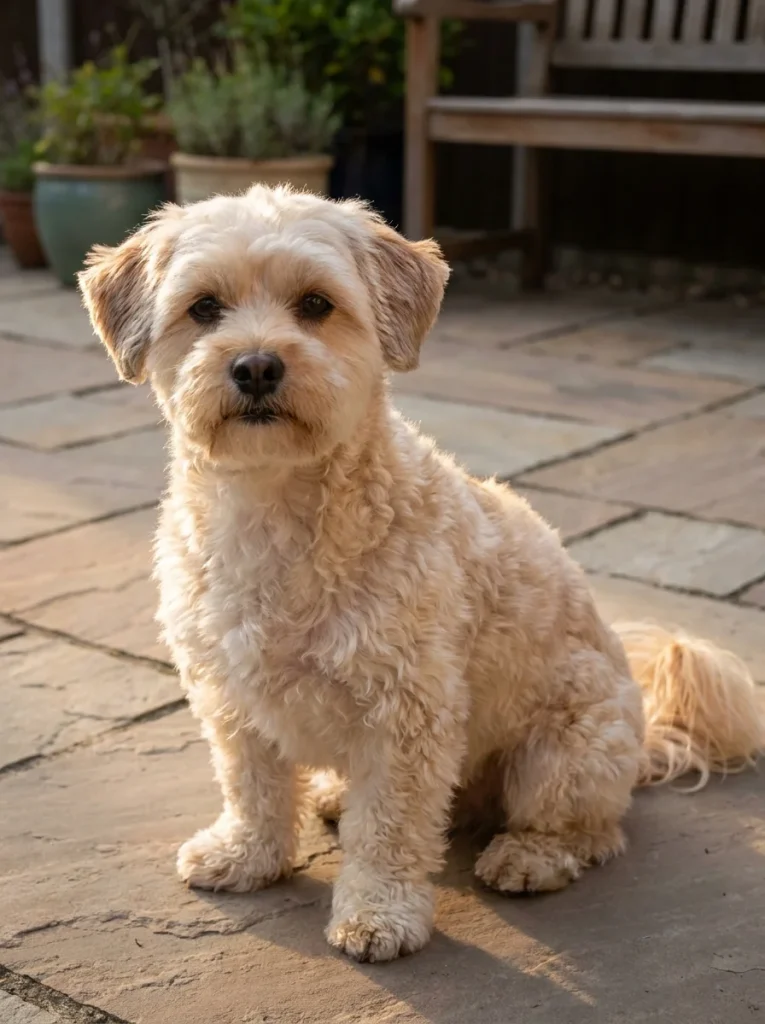 Realistic soft lamb cut Morkie Haircut Styles fluffy legs
