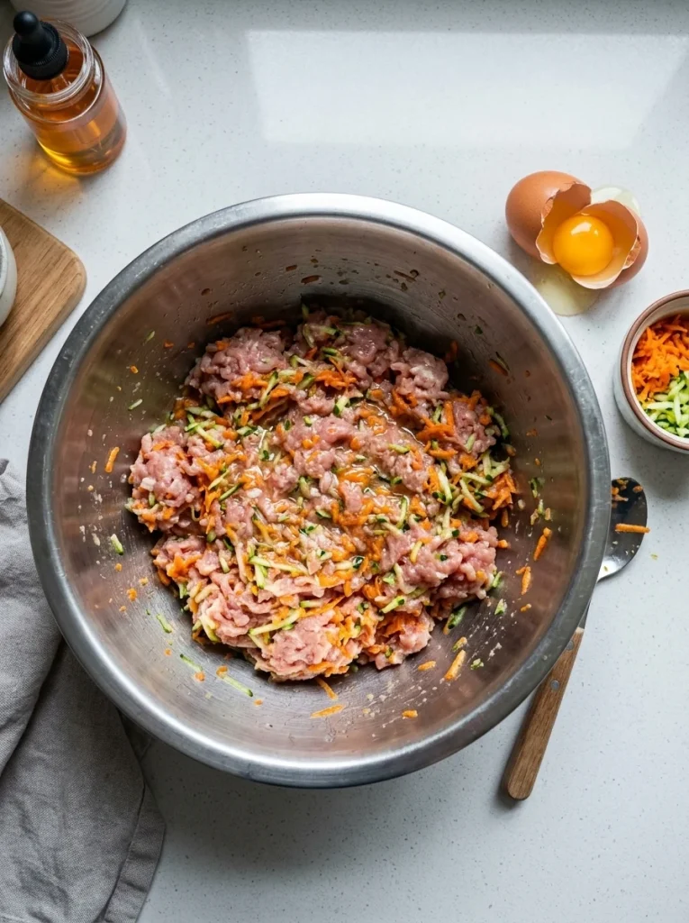 no cook raw style healthy dog dinner recipe