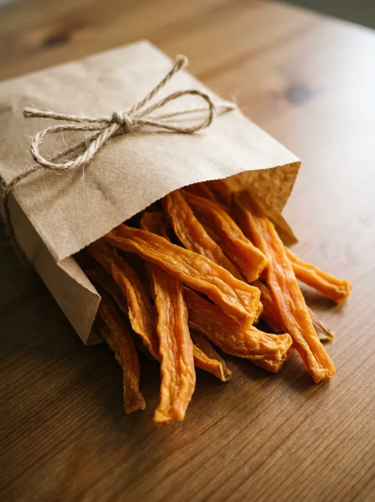 Simple sweet potato chews, one of the best selling dog treats