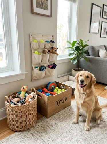 15 dog toys storage ideas for a tidy, organized home