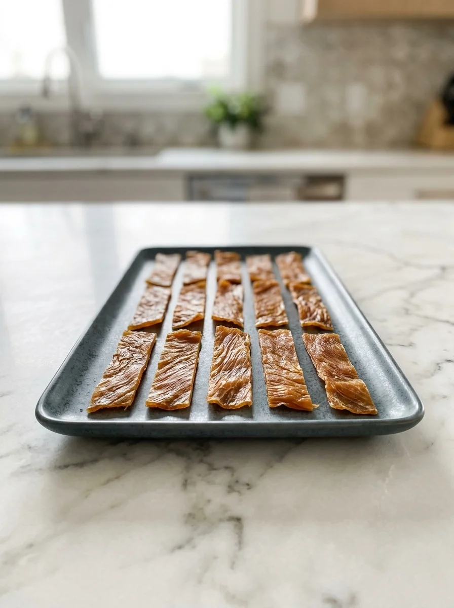 Classic plain turkey jerky for dogs